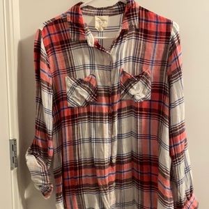 Medium Button shirt 100% rayon